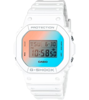 CASIO G-Shock White Rubber Strap DW-5600TL-7ER