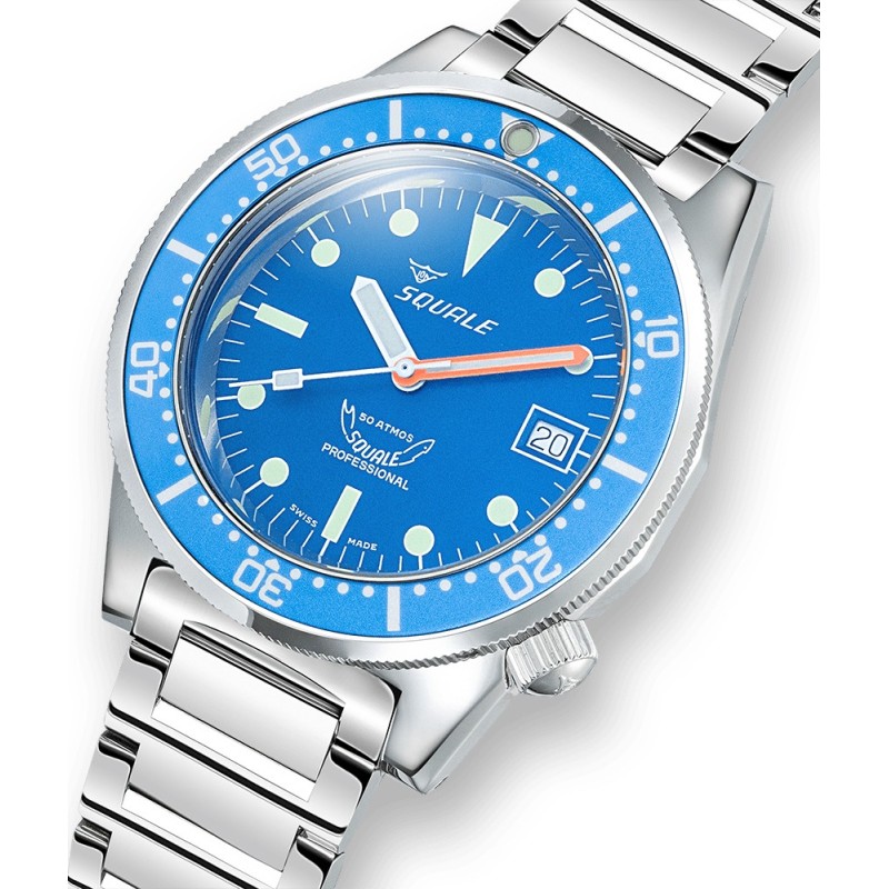 Squale 1521 mesh bracelet shop