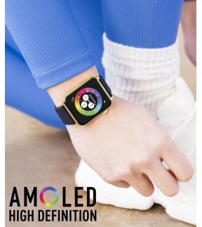 REFLEX Smartwatch Purple Silicone Strap RA30-2190