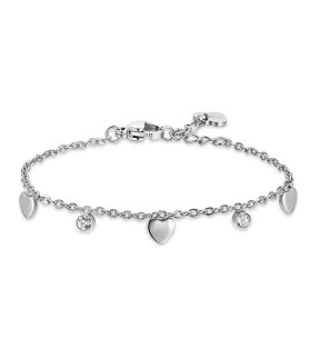 LUCA BARRA Kid Silver Steel Bracelet JB210