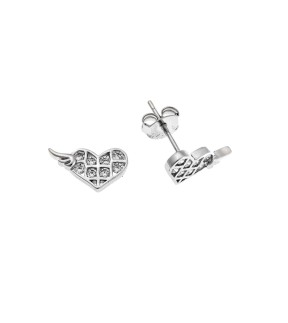 SENZA Silver 925 Earrings With Stones SSR3411SR