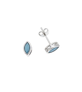 SENZA Silver 925 Earrings With Stones SSR2769-3SR