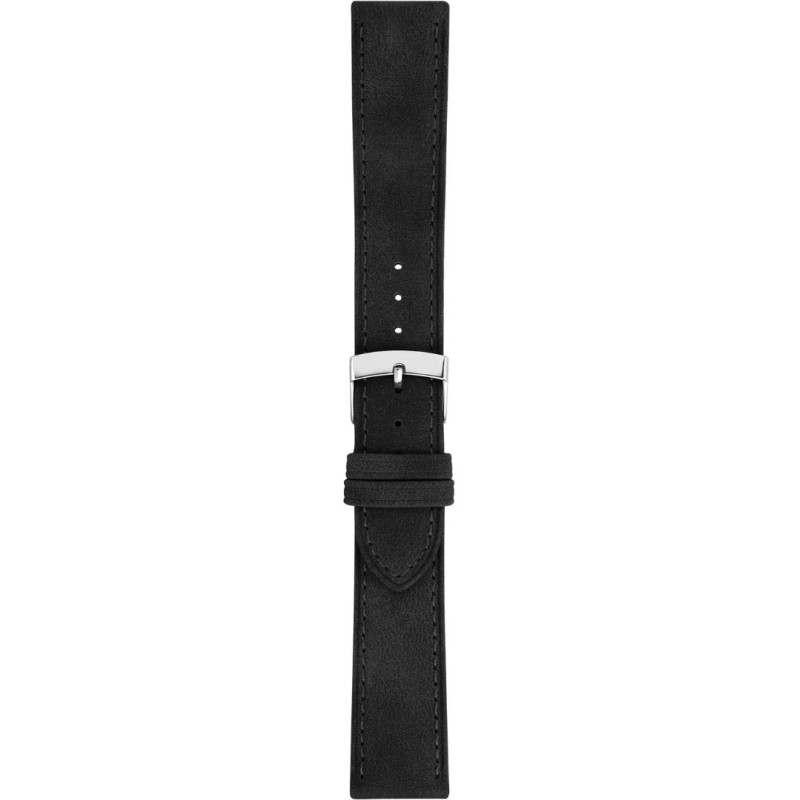 MORELLATO Timo Black Leather Strap 20mm A01X5964E12019CR20