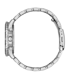 CITIZEN Eco-Drive Chronograph Silver Stainless Steel Bracelet AT2560-84L