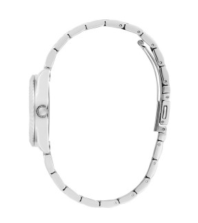 Ρολόι GUESS Mini Luna Με Ασημί Ατσάλινο Μπρασελέ GW0687L1