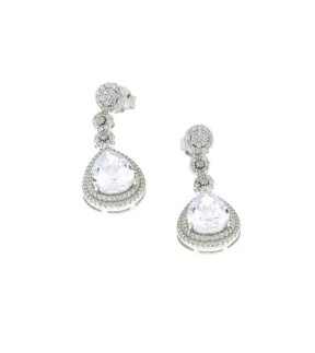 VITOPOULOS Earrings Silver 925 With Zircon Stones AS03902
