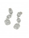 VITOPOULOS Earrings Silver 925 With Zircon Stones AS03901