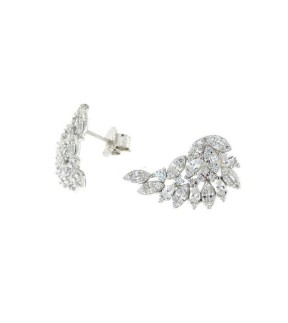 VITOPOULOS Earrings Silver 925 With Zircon Stones AS03912