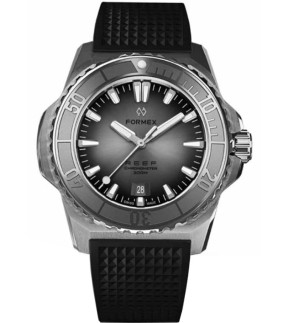 FORMEX Reef COSC 42 Automatic Black Rubber Strap 2200.1.6341.910