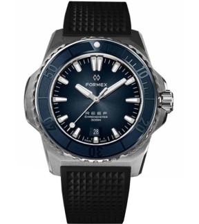 FORMEX Reef COSC 42 Automatic Black Rubber Strap 2200.1.6333.910
