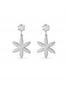 LUCA BARRA Earrings Silver Stainless Steel OK1195