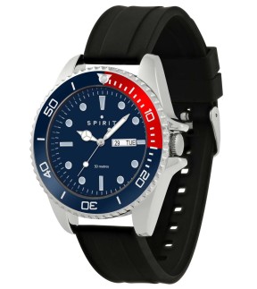 SPIRIT Black Silicone Strap SP1001