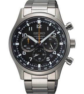SEIKO Conceptual Chronograph Silver Stainless Steel Bracelet SSB447P1