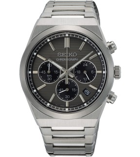 SEIKO Conceptual Chronograph Silver Stainless Steel Bracelet SSB455P1