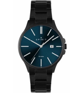 SPIRIT Black Stainless Steel Bracelet SP3014