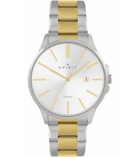 SPIRIT Yellow Gold-Silver Stainless Steel Bracelet SP3019