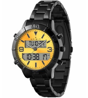 SPIRIT Black Stainless Steel Bracelet SP3030