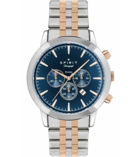 SPIRIT Rose Gold-Silver Stainless Steel Bracelet SP3031