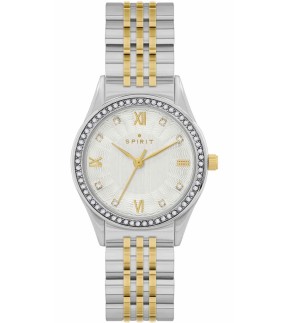 SPIRIT Yellow Gold-Silver Stainless Steel Bracelet SP4001