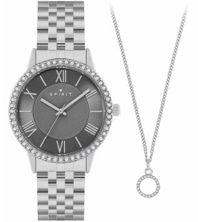SPIRIT Silver Stainless Steel Bracelet Set SP4007-SET