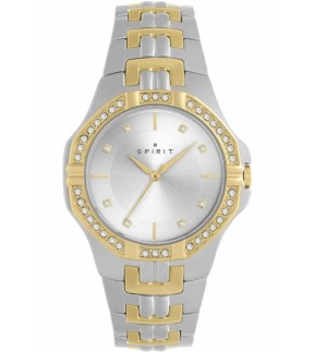 SPIRIT Yellow Gold-Silver Stainless Steel Bracelet SP4015