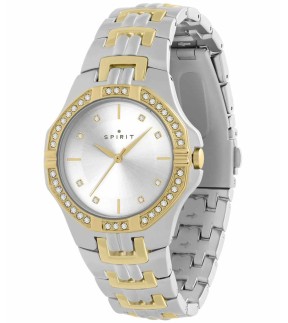 SPIRIT Yellow Gold-Silver Stainless Steel Bracelet SP4015