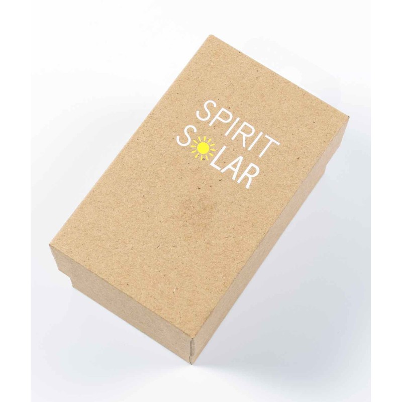 Ρολόι SPIRIT Με Ηλιακή Φόρτιση Και Μαύρο Δερμάτινο Λουράκι SPLS-2000