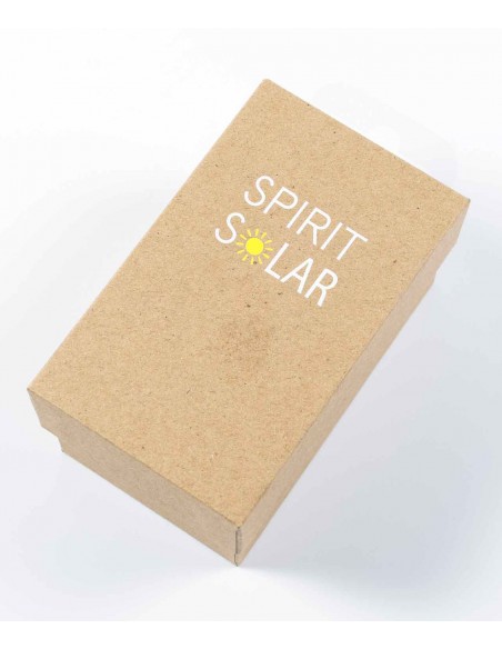 Ρολόι SPIRIT Με Ηλιακή Φόρτιση Και Μαύρο Δερμάτινο Λουράκι SPLS-2000