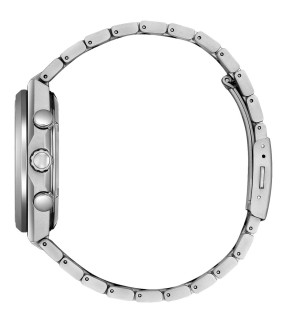 Ρολόι CITIZEN Eco-Drive Με Χρονογράφο Και Ασημί Μπρασελέ Από Τιτάνιο CA4610-85L
