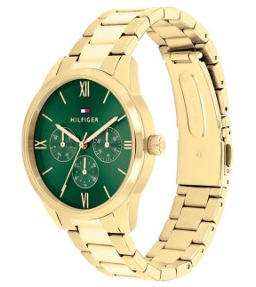 TOMMY HILFIGER Casual Multifunction Yellow Gold Stainless Steel Bracelet 1782746