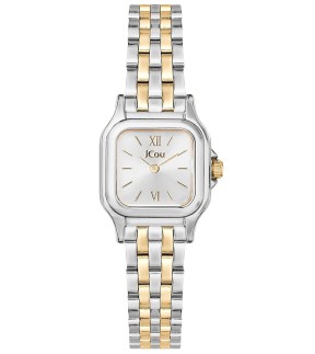 JCOU Muse Yellow Gold-Silver Stainless Steel Bracelet JU19065-3
