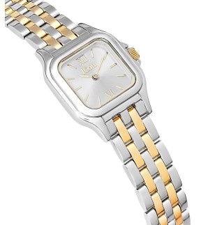JCOU Muse Yellow Gold-Silver Stainless Steel Bracelet JU19065-3
