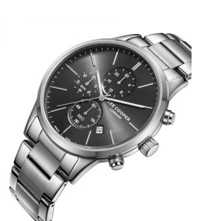 LEE COOPER Multifunction Silver Metal Bracelet LC08042.350
