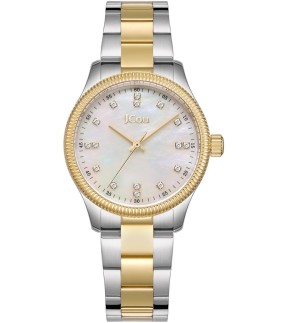 JCOU Esperia Yellow Gold-Silver Stainless Steel Bracelet JU19077-3