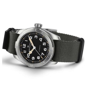 HAMILTON Khaki Field Expedition Automatic Grey Fabric Strap H70225930