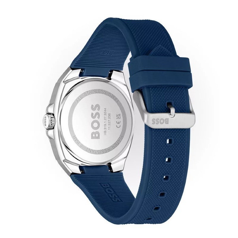 HUGO BOSS Walker Blue Rubber Strap 1514139