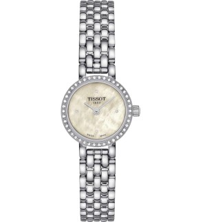 Ρολόι TISSOT Lovely Round Με Ασημί Ατσάλινο Μπρασελέ T1400096111600