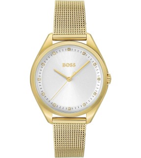 HUGO BOSS Yellow Gold Stainless Steel Bracelet 1502669