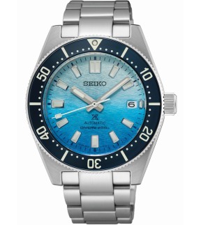 Ρολόι SEIKO Prospex Limited Edition 1965 Recreation Zakynthos Με Αυτόματο Μηχανισμό Και Ασημί Ατσάλινο Μπρασελέ SPB473J1