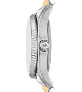 Michael KORS Lexington Yellow Gold-Silver Stainless Steel Bracelet MK4740