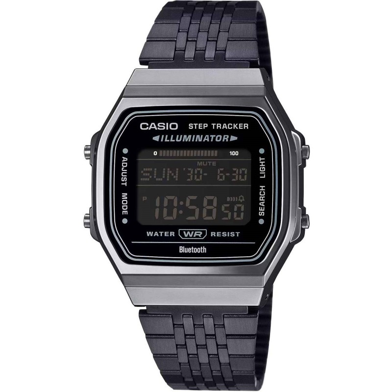 Casio steel bracelet hotsell