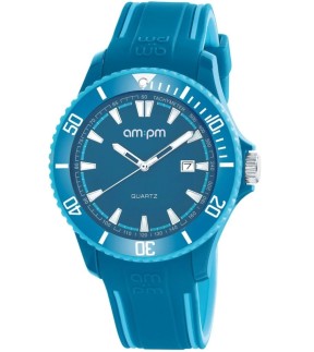 AM:PM Kids Blue Rubber Strap PM191-G490