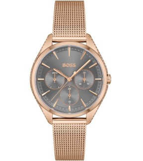 HUGO BOSS Saya Multifunction Rose Gold Stainless Steel Bracelet 1502639