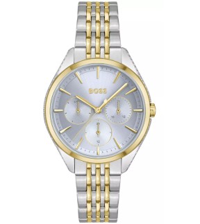 HUGO BOSS Saya Multifunction Yellow Gold-Silver Stainless Steel Bracelet 1502702