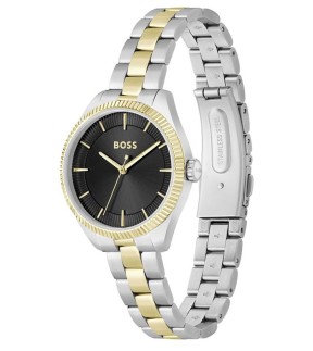 HUGO BOSS Sage Yellow Gold-Silver Stainless Steel Bracelet 1502730