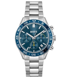 HUGO BOSS Runner Multifunction Silver Stainless Steel Bracelet 1502754