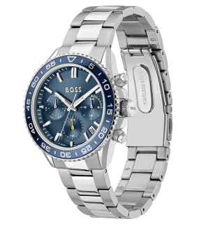 HUGO BOSS Runner Multifunction Silver Stainless Steel Bracelet 1502754