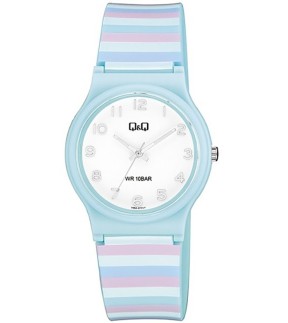 Q&Q Multicolor Rubber Strap V06A-012VY
