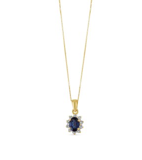 VITOPOULOS Woman Necklace Gold 18CT With Stones