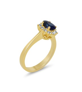 VITOPOULOS Ring Yellow Gold 18Ct With Stones